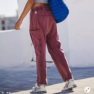Free People Sour Cherry Hot Shot Pants Size Medium